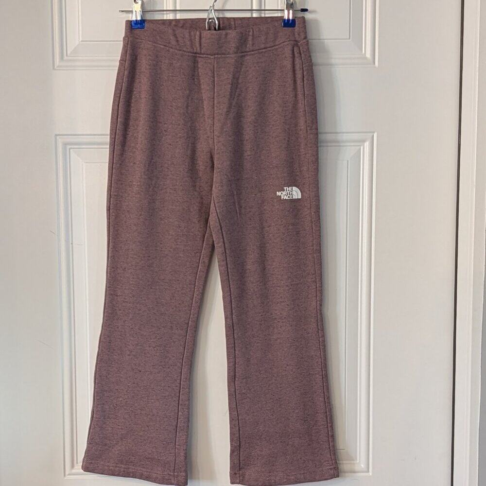 The North Face Girls Fleece Pants 12 L Mauve Outdoor Hiking Cozy